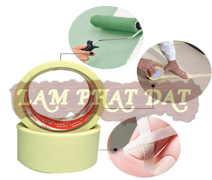 Băng keo giấy có ứng dụng đa dạng