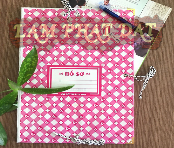 Bìa giấy 3 dây rất thông dụng