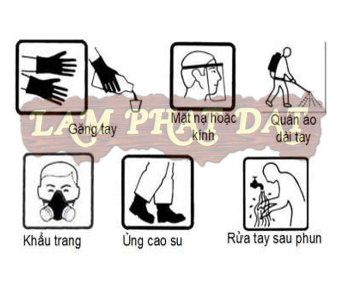 Cần sử dụng các đồ bảo hộ khi xịt muỗi, côn trùng