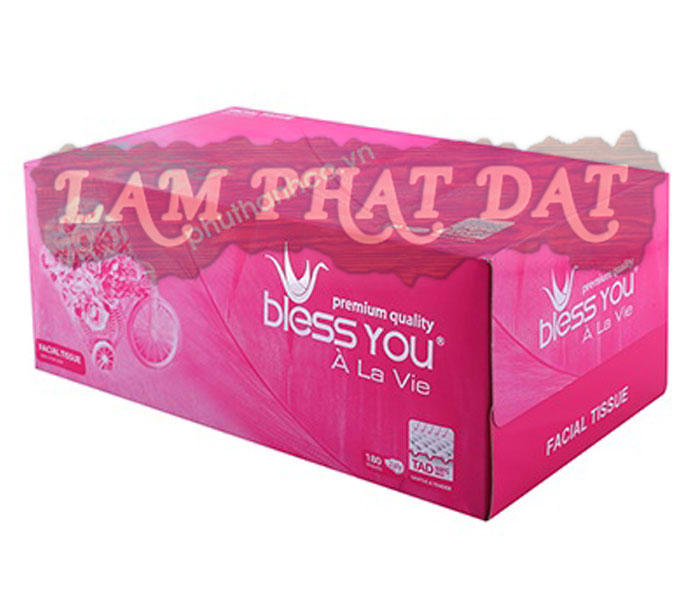Công dụng của khăn giấy hộp Bless you 180 tờ