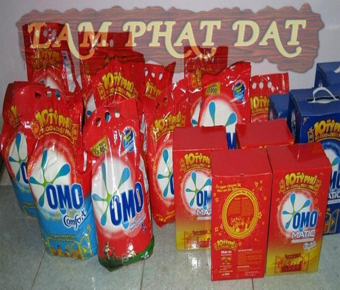 Đại lý phân phối sỉ lẻ bột giặt Omo uy tín