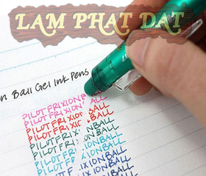 Đầu tẩy bút bi xóa được