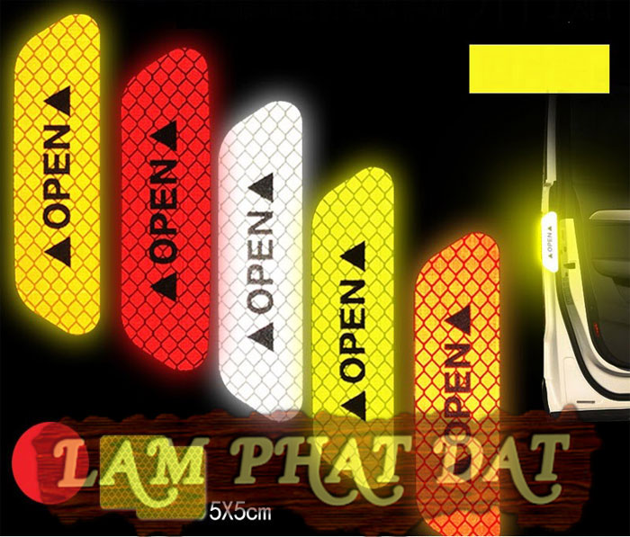 Decal sticker phản quang