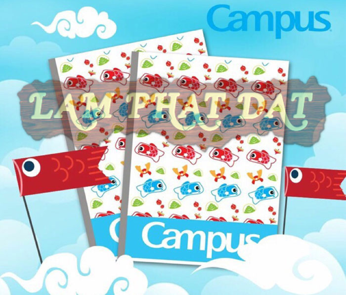 Dụng cụ học tập vở Campus