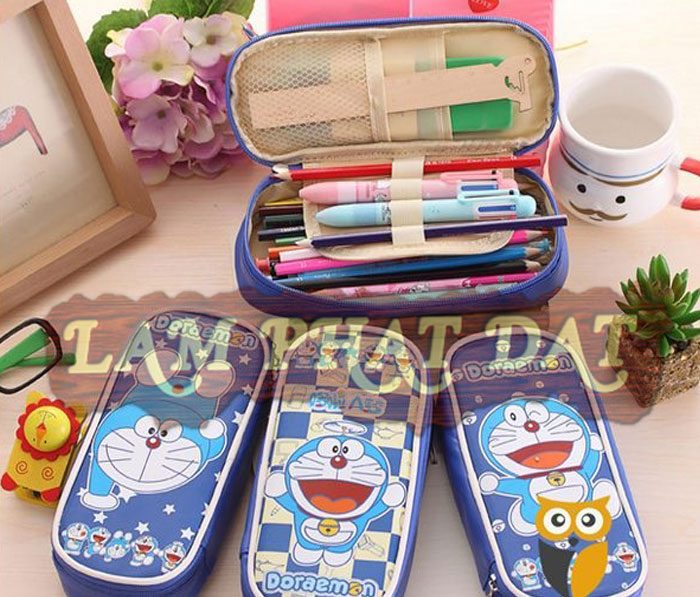 Hộp bút Doremon bằng vải