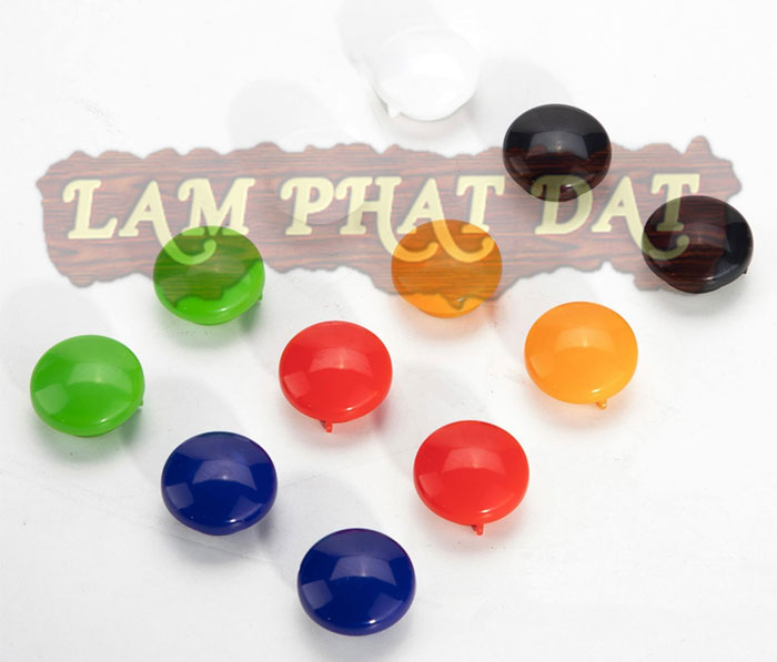 Nam châm bảng từ vỉ 12 cái màu sắc đa dạng