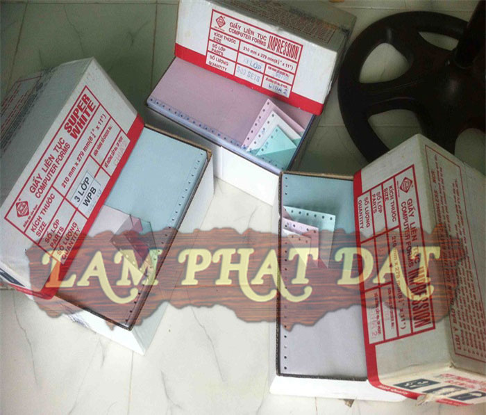 Nhà phân phối bán sỉ lẻ giấy in liên tục 3 liên tại TPHCM