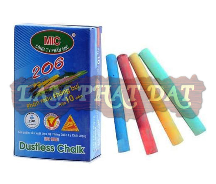 Phấn màu giúp bài giảng sinh động hơn