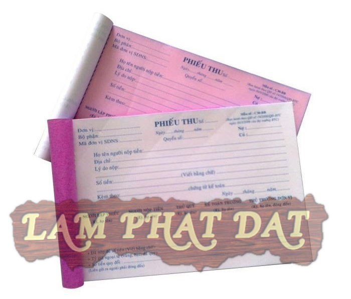 Phiếu thu - loại chứng từ kế toán được sử dụng nhiều trong mua bán
