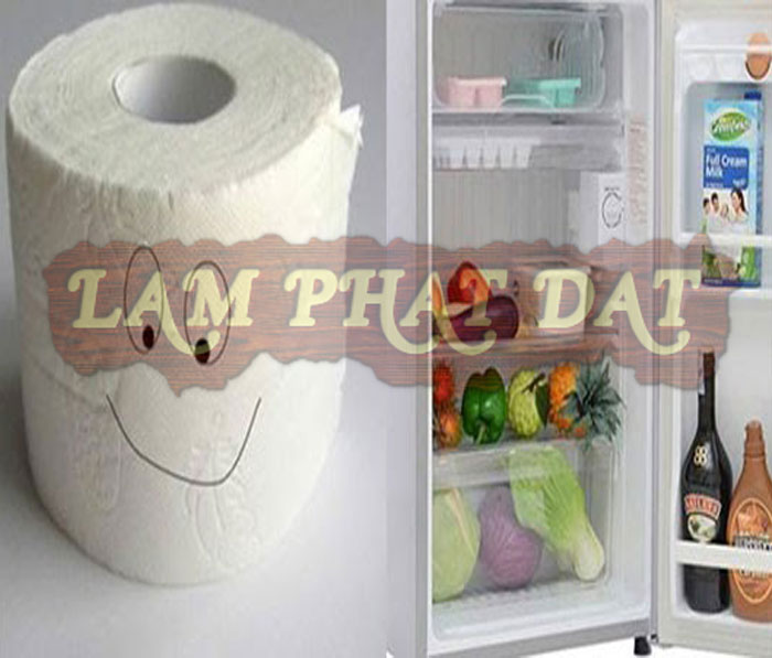Dùng thấm hút mùi hôi tanh trong tủ lạnh