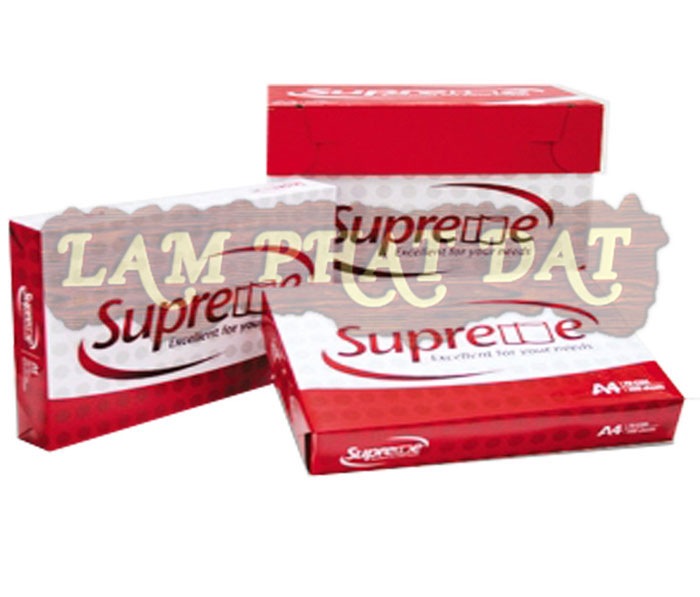 Những thông tin về giấy in Supreme định lượng 70gsm