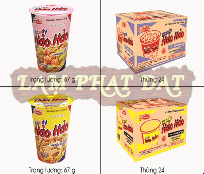Ưu điểm của mì ly hảo hảo tôm chua cay 67g