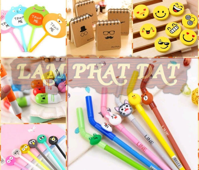 Văn phòng phẩm handmade hàn quốc dễ thương, độc lạ