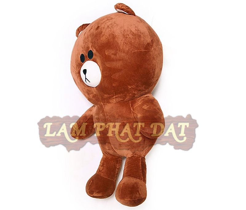 Cửa Hàng Gấu Brown Vải Velboa Size 1M
