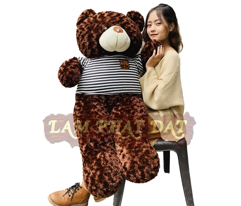 Hình Mẫu Gấu Teddy Nâu Socola 1M4