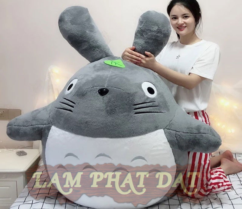 Gấu Bông Totoro Bự - Thú Nhồi Bông Hình Con Mèo Totoro Mập Ú