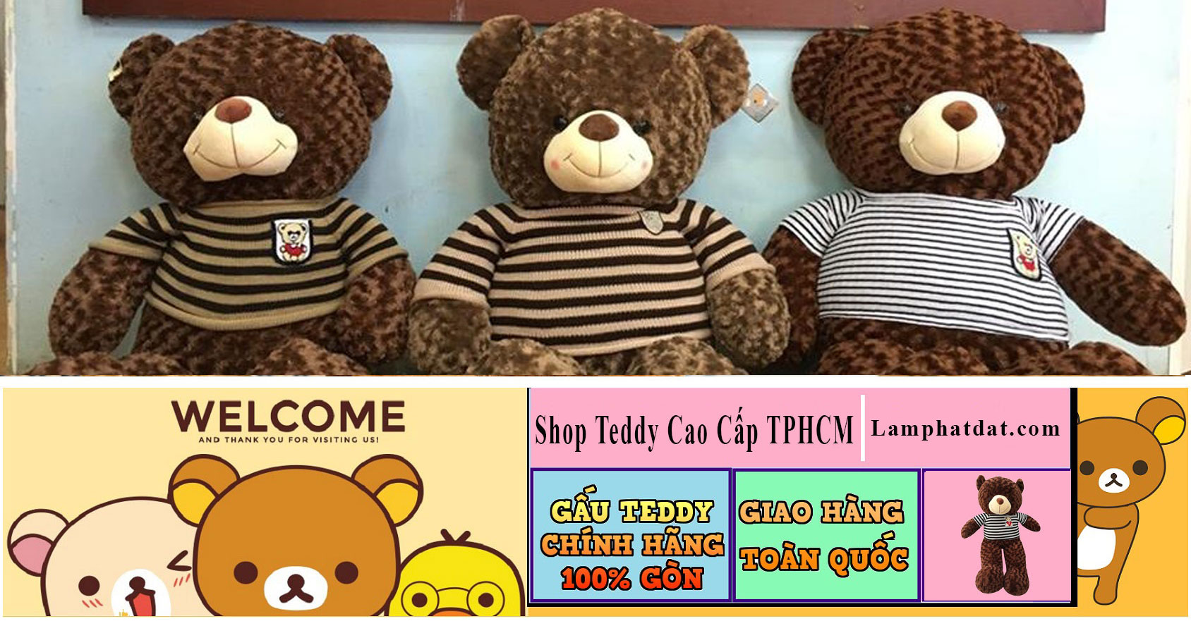 Quà tặng gấu bông teddy cao cấp đang trở thành trào lưu