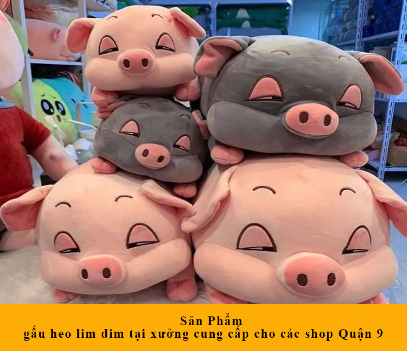 Gấu heo lim dim tại xưởng cung cấp cho các shop Quận 9