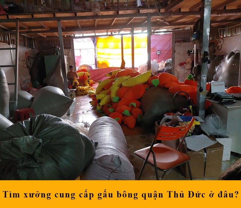 Tìm xưởng cung cấp gấu bông giá sỉ quận Thủ Đức ở đâu tốt?