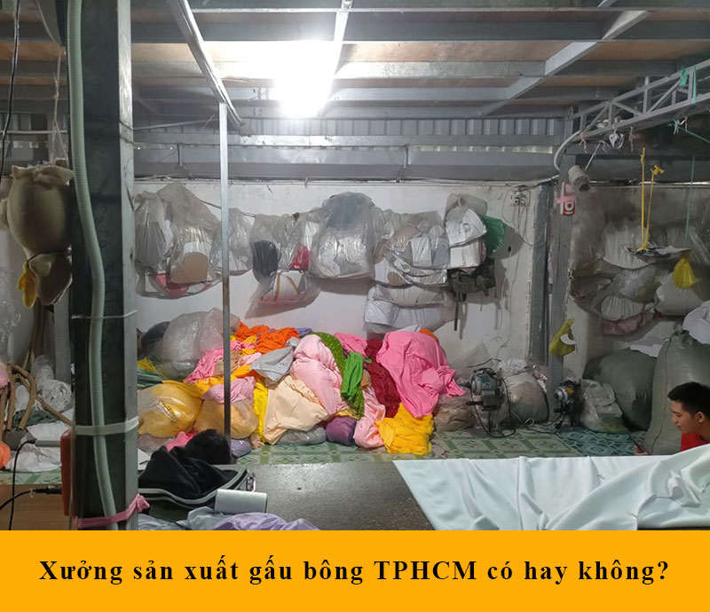 Xưởng Sản Xuất Gấu Bông Giá Sỉ Đồng Giá 39K Tại TPHCM