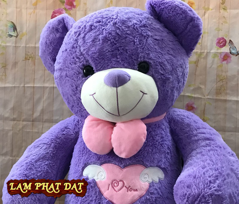 Địa Chỉ Bán Gấu Bông Teddy Angel Tím