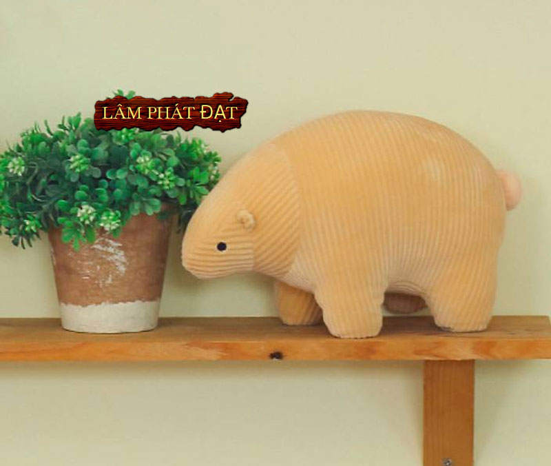 Shop Bán Gấu Bông Polar Bear Màu Vàng Nhạt Tại TPHCM