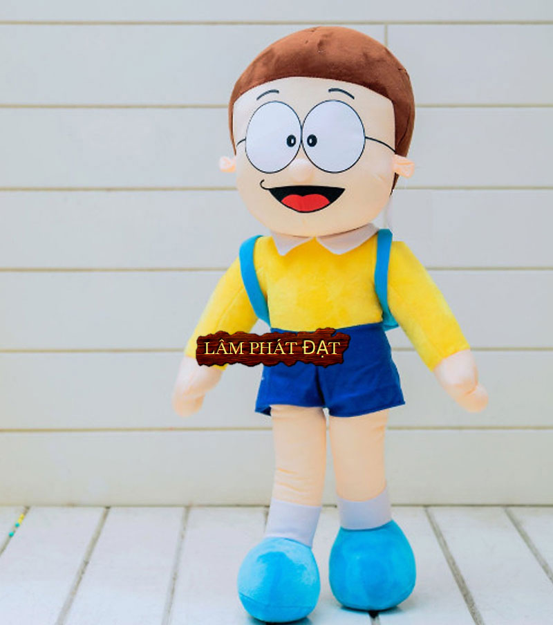 Thú Nhồi Bông Nobita Hoạt Hình | Gấu Bông Nhân Vật Nobita Cao Cấp