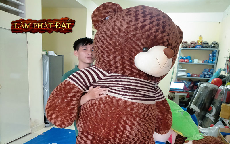 Bán Gấu Bông Teddy Màu Nâu Choco - Món Quà Cao Cấp Giá Rẻ Tại TPHCM