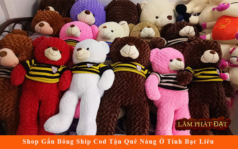 Shop Gấu Bông Đồng Giá 39K Ship Cod Đến Tỉnh Bạc Liêu