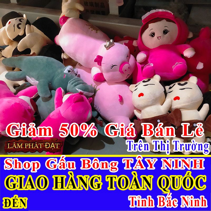 Shop Gấu Bông Bán Lẻ Giảm 50% FREESHIP Toàn Quốc Đến Tỉnh Bắc Ninh