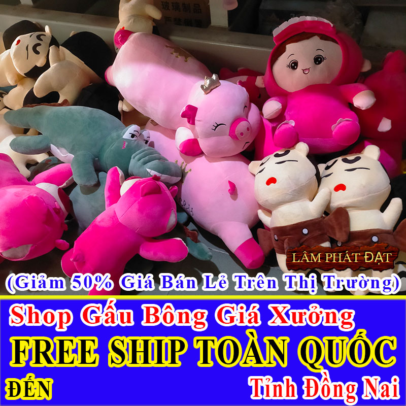 Shop Gấu Bông Online FreeShip Toàn Quốc Đến Tỉnh Đồng Nai
