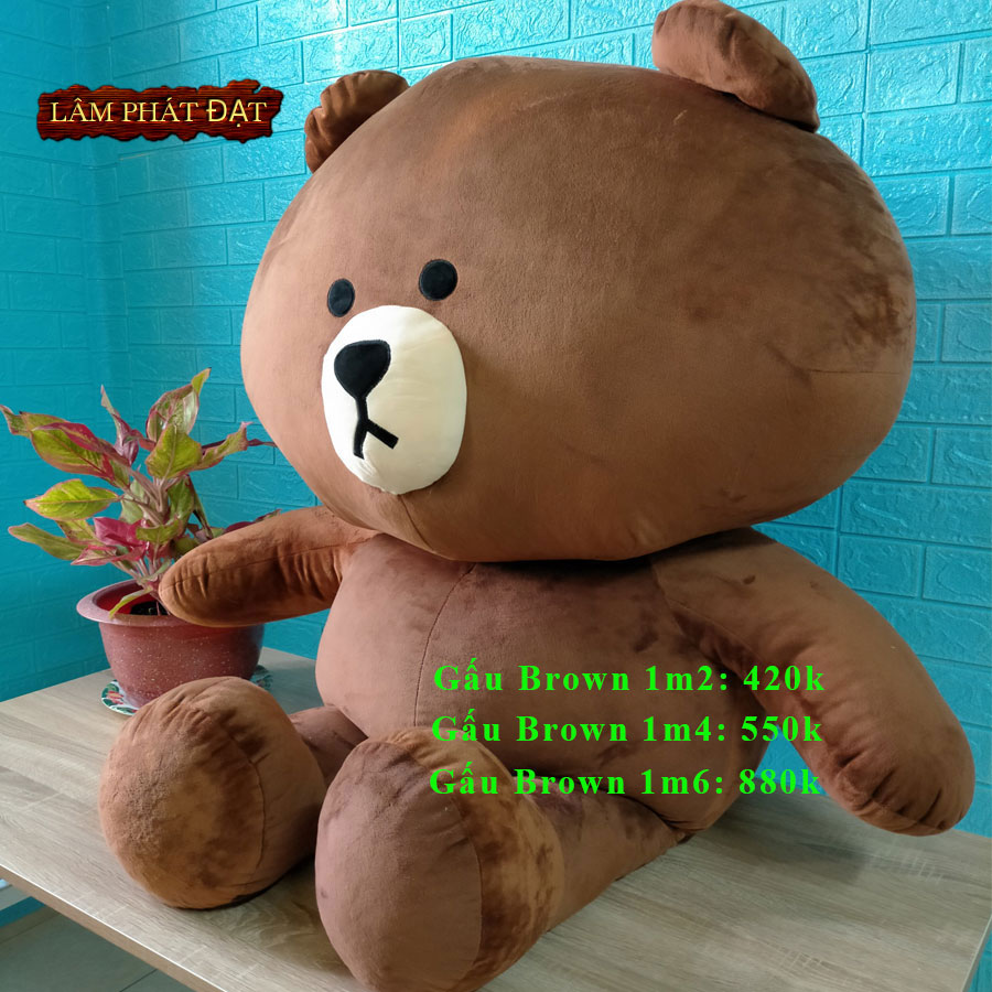 Gấu Brown Màu Nâu Món Quà Tặng Sinh Nhật Người Thân Ý Nghĩa