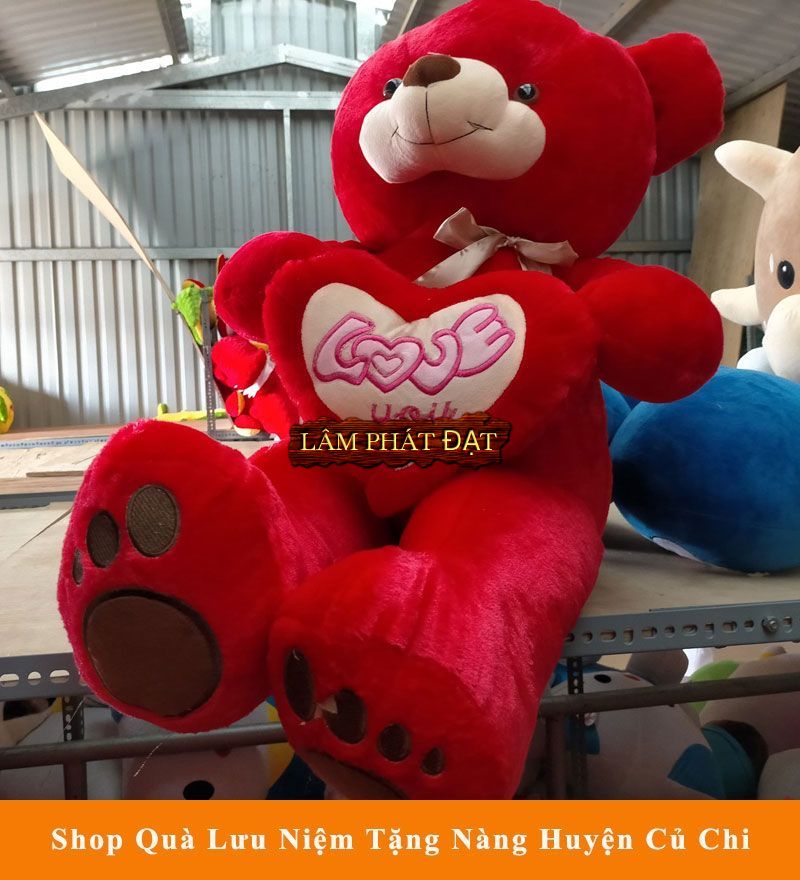 Shop quà lưu niệm gấu bông tặng nàng ở Huyện Củ Chi