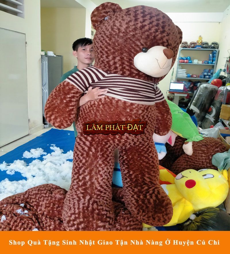 Shop quà tặng sinh nhật gấu bông online giao tận Huyện Củ Chi