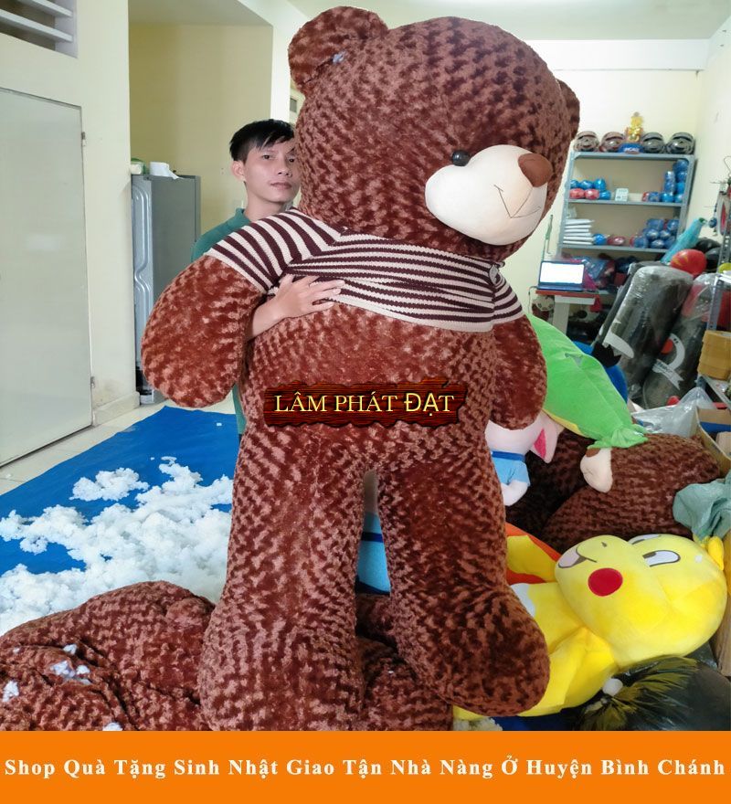 Shop quà tặng sinh nhật gấu bông online giao tận Huyện Bình Chánh