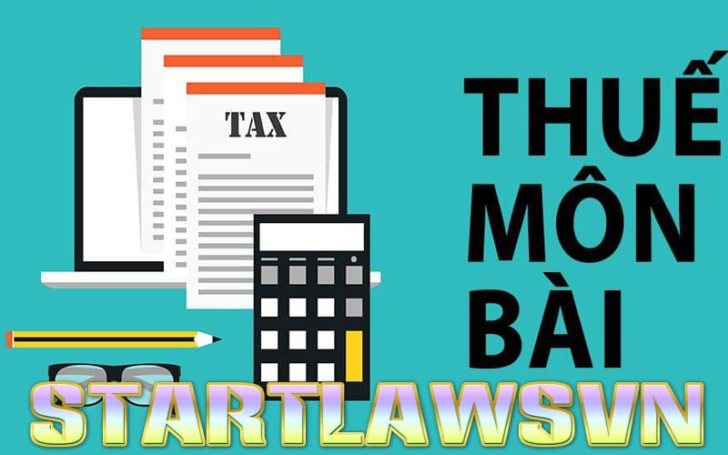 Thuế môn bài là gì? Kê khai các bậc thuế theo luật hiện hành thế nào?