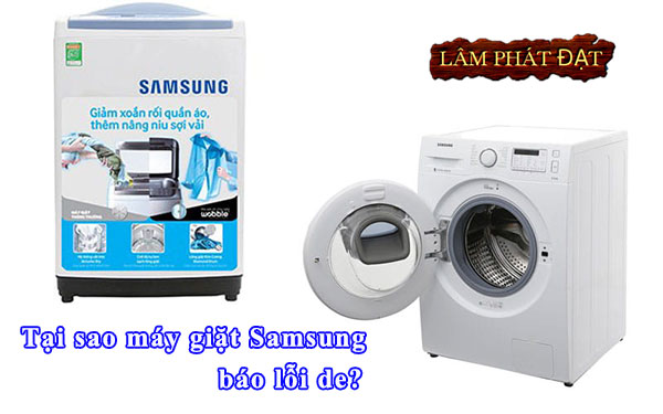 Sửa Chữa Máy Giặt Samsung Báo Lỗi De