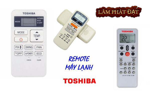 Hướng dẫn cách sử dụng remote máy lạnh Toshiba chi tiết