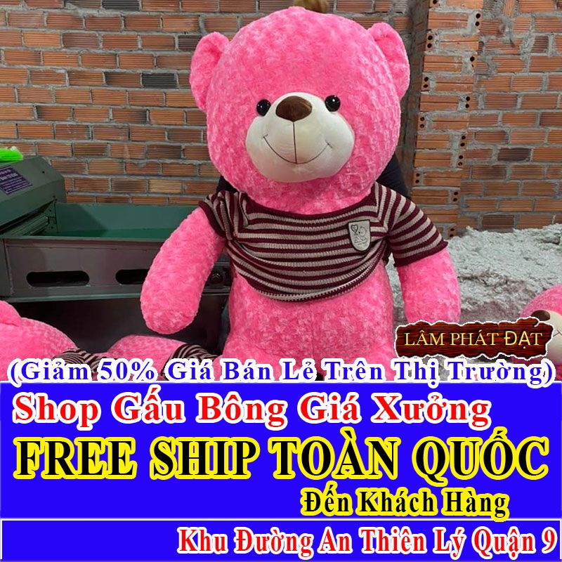Shop Gấu Bông Giảm Giá 50% FREESHIP Toàn Quốc Đến Đường An Thiên Lý Q9