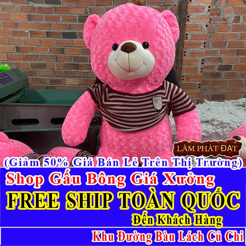 Shop Gấu Bông FreeShip Toàn Quốc Đến Đường Bàu Lách Củ Chi