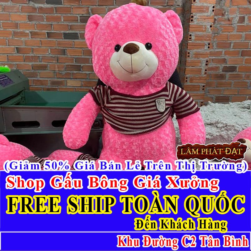 Shop Gấu Bông FreeShip Toàn Quốc Đến Đường C2 Tân Bình