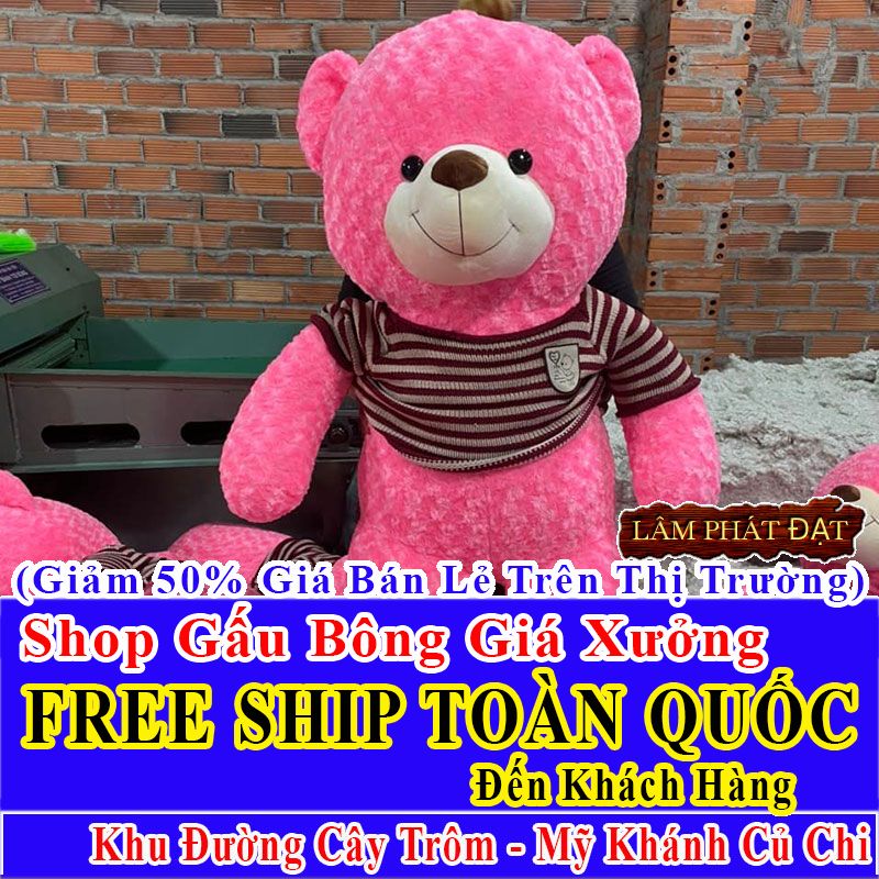 Shop Gấu Bông Giảm Giá 50% FREESHIP Toàn Quốc Đến Đường Cây Trôm – Mỹ Khánh Củ Chi
