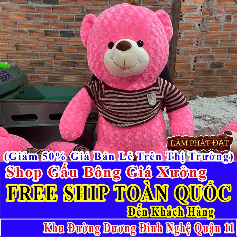 Shop Gấu Bông FreeShip Toàn Quốc Đến Đường Dương Đình Nghệ Q11