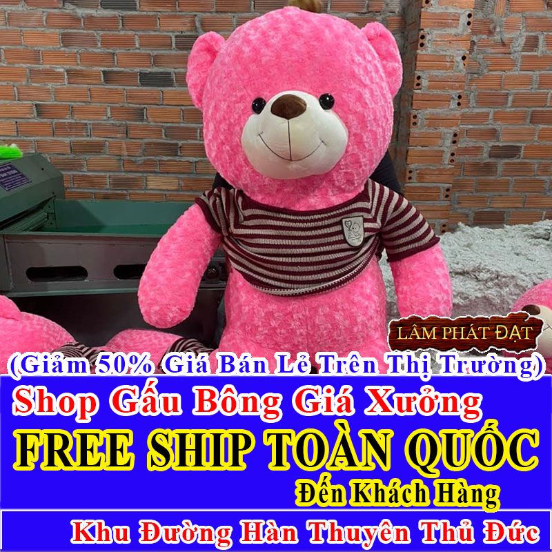 Shop Gấu Bông Giảm Giá 50% FREESHIP Toàn Quốc Đến Đường Hàn Thuyên Thủ Đức