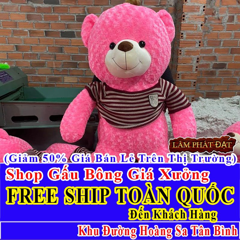Shop Gấu Bông Giảm Giá 50% FREESHIP Toàn Quốc Đến Đường Hoàng Sa Tân Bình
