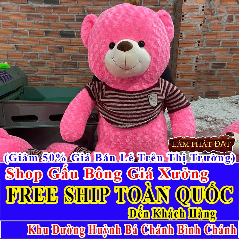 Shop Gấu Bông FreeShip Toàn Quốc Đến Đường Huỳnh Bá Chánh Bình Chánh