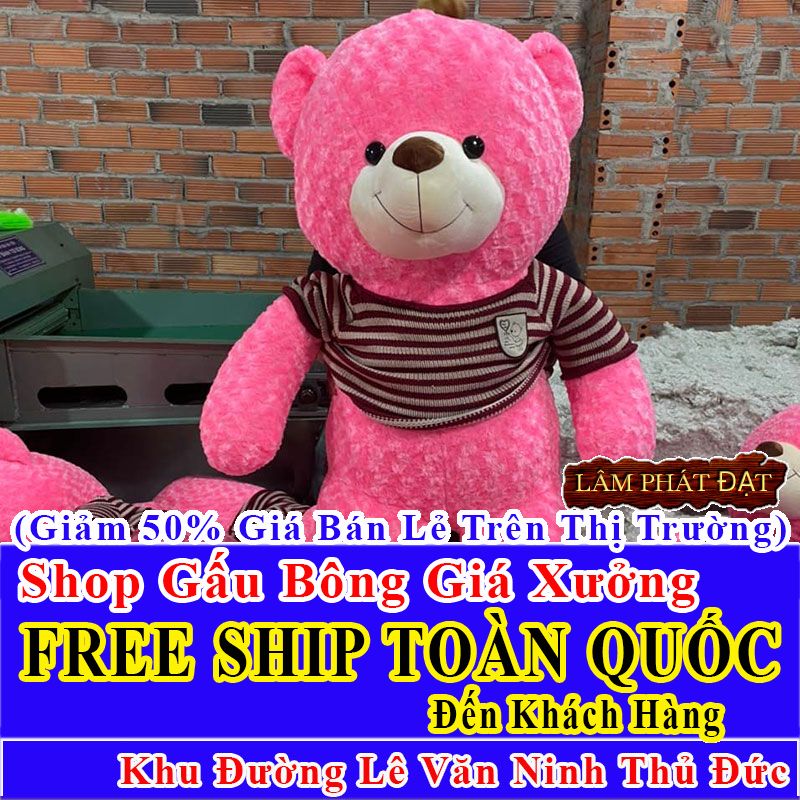Shop Gấu Bông FreeShip Toàn Quốc Đến Đường Lê Văn Ninh Thủ Đức