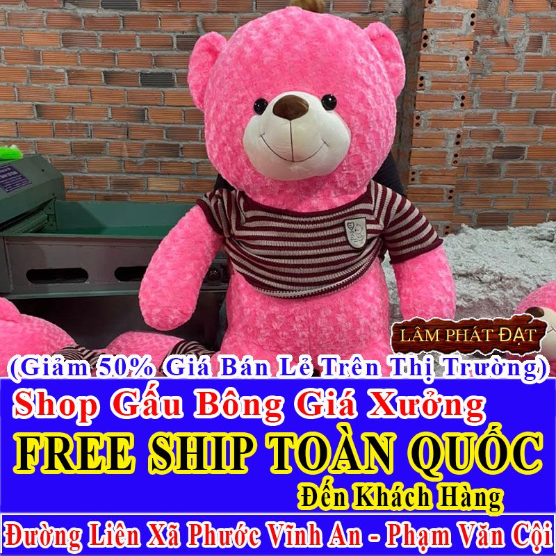 Shop Gấu Bông FreeShip Toàn Quốc Đến Đường Liên Xã Phước Vĩnh An - Phạm Văn Cội