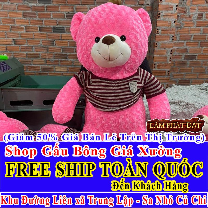 Shop Gấu Bông Giảm Giá 50% FREESHIP Toàn Quốc Đến Đường Liên xã Trung Lập – Sa Nhỏ