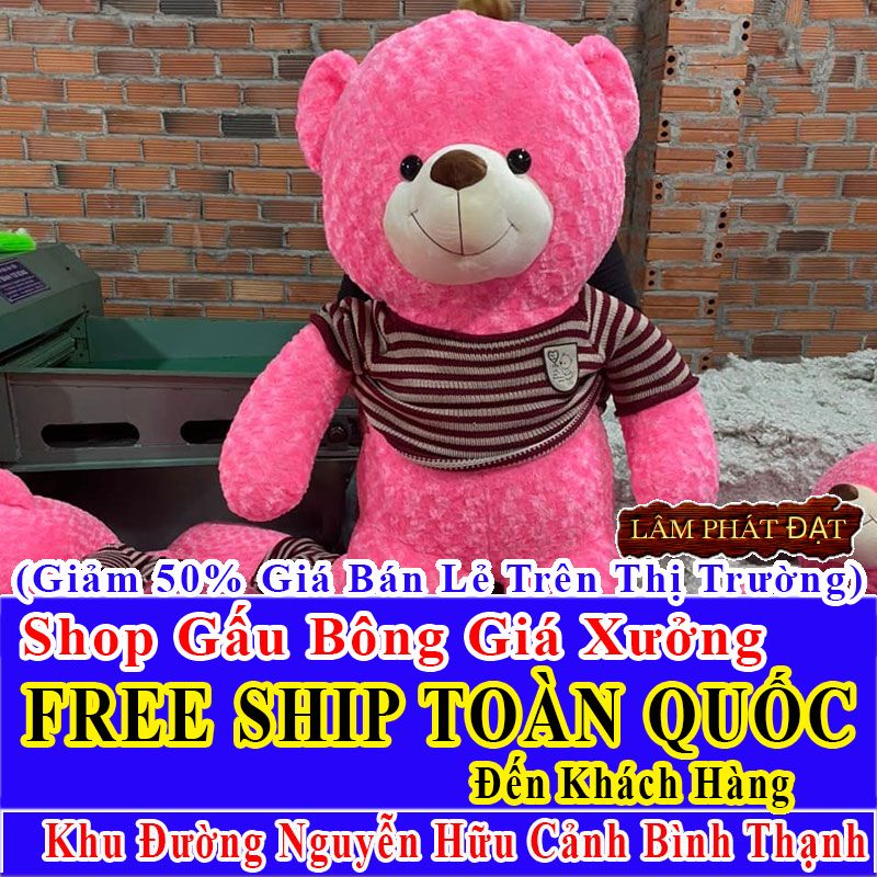 Shop Gấu Bông FreeShip Toàn Quốc Đến Đường Nguyễn Hữu Cảnh Bình Thạnh
